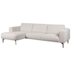 Hoekbank Fame Links Crème