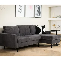 Hoekbank Garret Links & Rechts Antraciet