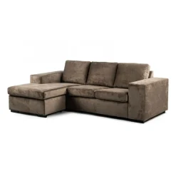 Hoekbank Irving Links & Rechts Bruin