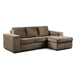 Hoekbank Irving Links & Rechts Bruin