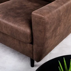 Hoekbank Kinslee Links & Rechts Bruin