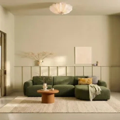 Hoekbank Ockley Rechts Mosgroen