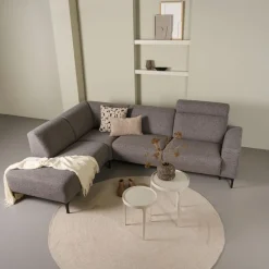 Hoekbank Zeeland Links Grijs