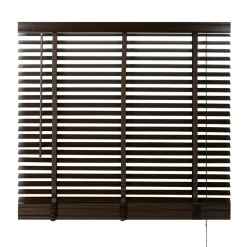 Houten Jaloezie Bruin - 100x210 cm