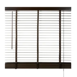 Houten Jaloezie Bruin - 120x210 cm