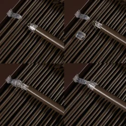 Houten Jaloezie Bruin - 100x180 cm