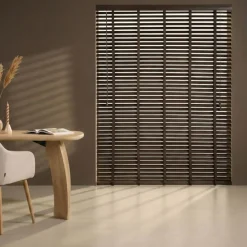 Houten Jaloezie Bruin - 200x210 cm