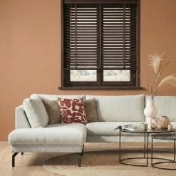 Houten Jaloezie Bruin - 100x130 cm