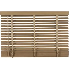 Houten Jaloezie Naturel - 140x130 cm