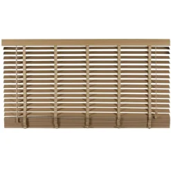 Houten Jaloezie Naturel - 180x210 cm