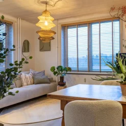 Houten Jaloezie Naturel - 160x210 cm