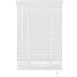 Houten Jaloezie Wit - 60x210 cm