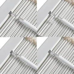 Houten Jaloezie Wit - 120x180 cm