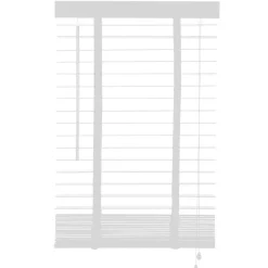 Houten Jaloezie Wit - 60x130 cm