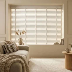 Houten Jaloezie Wit - 200x180 cm