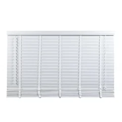 Houten Jaloezie Wit - 180x180 cm