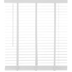 Houten Jaloezie Wit - 140x210 cm