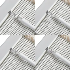 Houten Jaloezie Wit - 180x210 cm