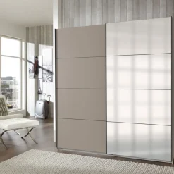 Kledingkast Aalst Taupe - 180x210x65 cm