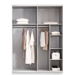 Kledingkast Aalst Taupe - 180x210x65 cm