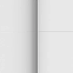 Kledingkast Aalst Wit - 135x210x65 cm