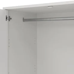 Kledingkast Atlanta Wit - 149x202x58 cm