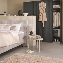 Kledingkast Bakel Donkergrijs - 200x216x65 cm