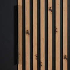 Kledingkast Bakel Donkergrijs - 200x216x58 cm