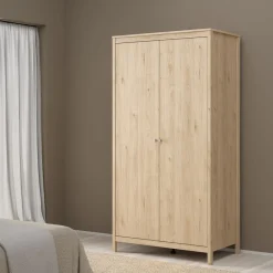 Kledingkast Dallas Eiken - 103x199x59