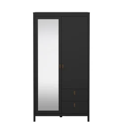 Kledingkast Dallas Zwart - 103x199x59