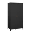 Light - Living Kledingkast Dallas Zwart - 103x199x59