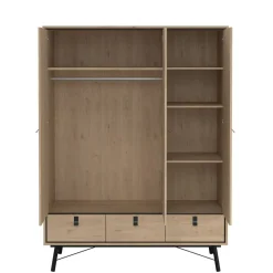 Kledingkast Denver Eiken - 150x200x60 cm