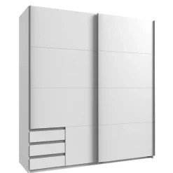 Kledingkast Elsen Wit - 179x198x64 cm