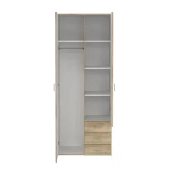 Kledingkast Harper Naturel - 78x201x50 cm