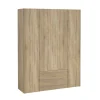 Kledingkast Harper Naturel - 154x201x50 cm