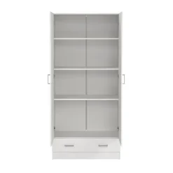 Kledingkast Harper Wit - 80x171x36 cm