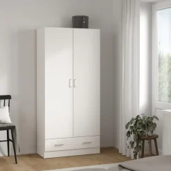 Kledingkast Harper Wit - 80x171x36 cm