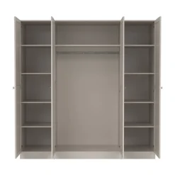 Kledingkast Indy Taupe - 196x200x62 cm