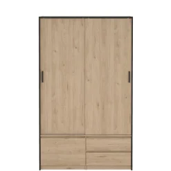 Kledingkast Jasper Eiken - 121x200x60 cm