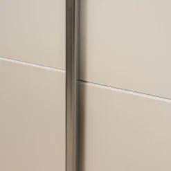 Kledingkast Legado Beige / Wit - 253x236x65 cm