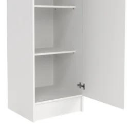 Kledingkast Miami Wit - 49x200x47 cm