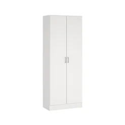 Kledingkast Miami Wit - 70x181x36 cm
