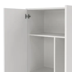 Kledingkast Miami Wit - 70x181x36 cm