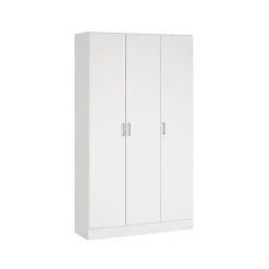 Kledingkast Miami Wit - 105x181x36 cm