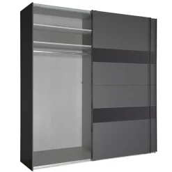 Kledingkast Mierlo Donkergrijs - 225x236x65 cm