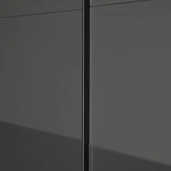 Kledingkast Mierlo Donkergrijs - 225x208x65 cm