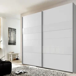 Kledingkast Mierlo Wit - 225x236x65 cm