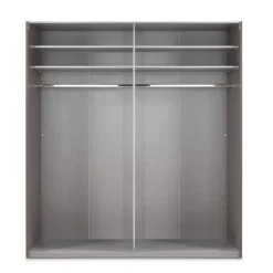 Kledingkast Mierlo Wit - 225x236x65 cm