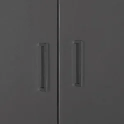 Kledingkast Stolpen Grafiet - 180x199x58 cm