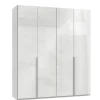 Kledingkast Tudela Hoogglans Wit - 180x210x58 cm